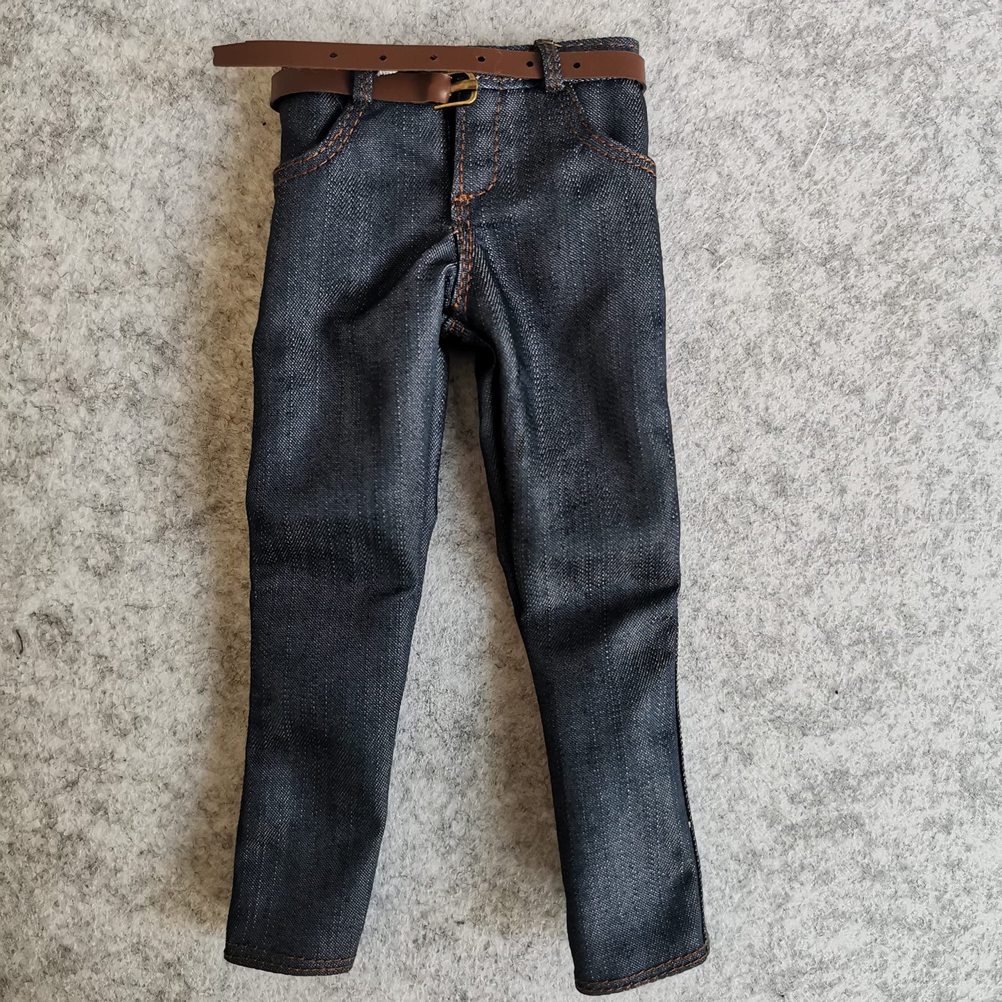 Ssbeauty M 2X 1/6 Custom Scale Blue Jeans Pants For 12'' Male Action Figure Doll Clothes Toy (2X Blue)