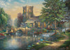 Ceaco 1000 Piece Jigsaw Puzzle - Thomas Kinkade Willow Wood Chapel - Cardboard - 27 x 20 Inches