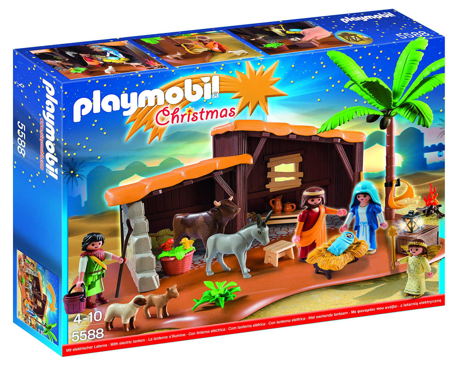 Playmobil Nativity Stable With Manger Play Set