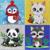 Libfx Diamond Art Kits For Kids 4 Pcs Diamond Art For Kids Girls Boys Beginners Arts And Crafts For Kids Ages 8-12 (Dw-001)
