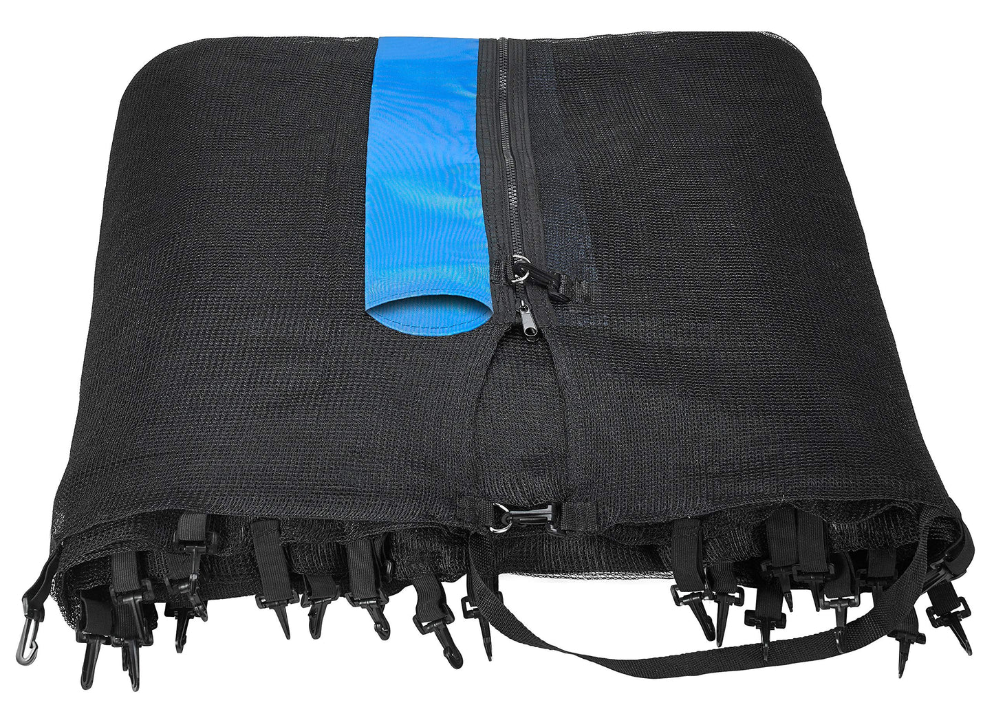 Upper Bounce Round Trampoline Safety Netround Trampolines Using Variant Straight Poles Breathable Weather Resistant Trampolines