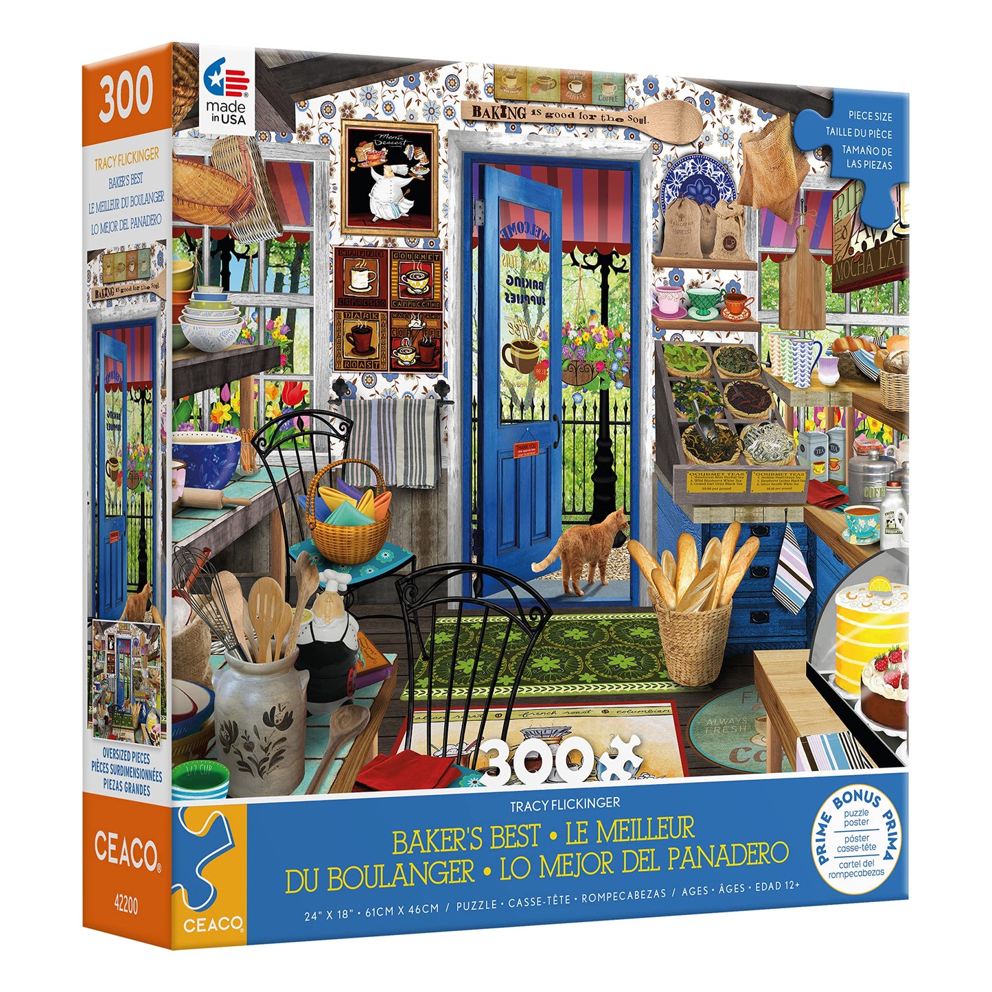 Ceaco - Tracy Flickinger - Baker'S Best - 300 Piece Jigsaw Puzzle