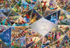 Ceaco - Disneys 100th Anniversary - Thomas Kinkade - 100th Anniversary Collage - 2000 Piece Jigsaw Puzzle-New