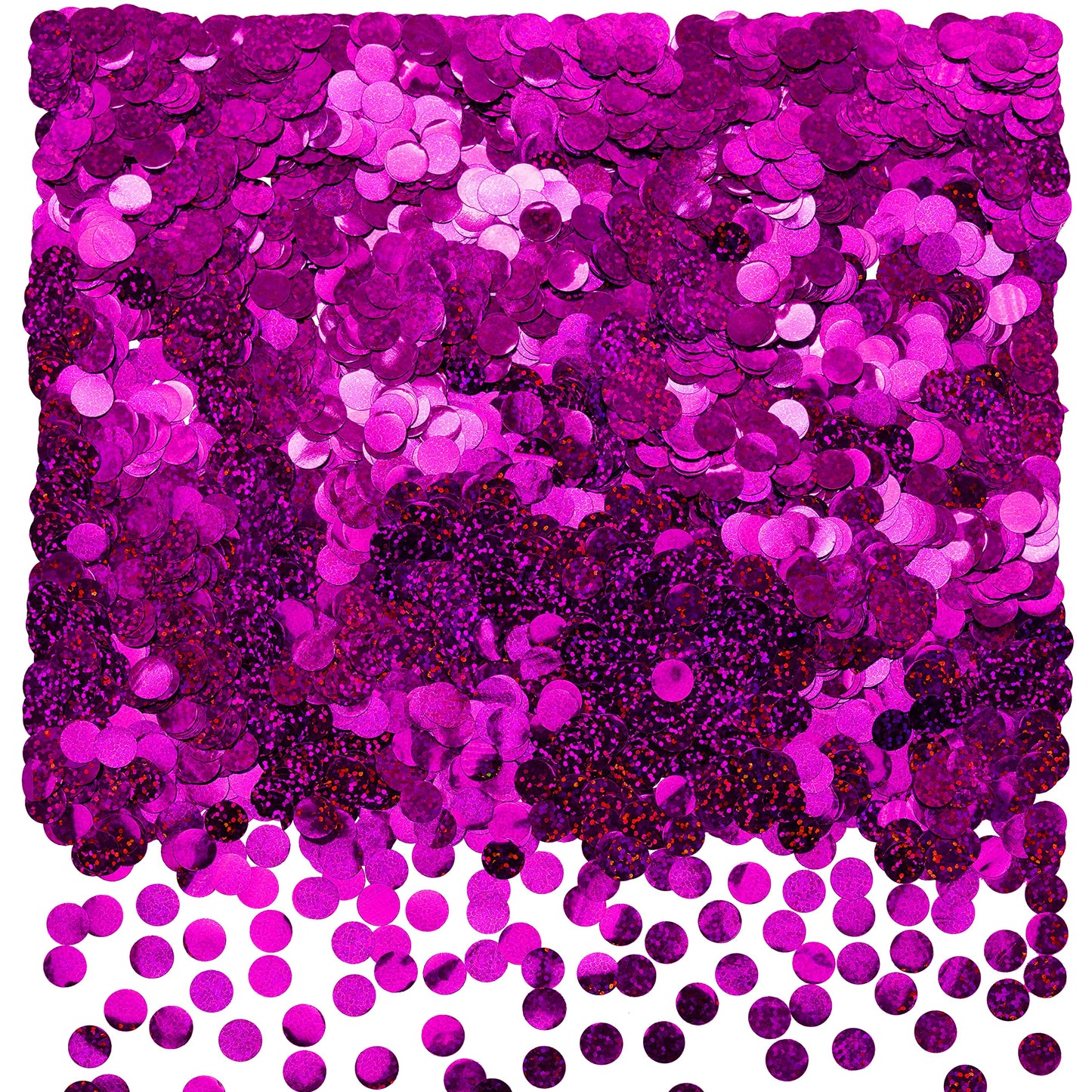 Sparkle Pink Foil Metallic Round Table Confetti Circle Dots Mylar Table Scatter Confetti Wedding Bachelorette Valentines Mothers