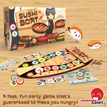 Japanime Games Sushi Boat - Wooden, Model JPG240_FBA, Perfect for Sushi Serving