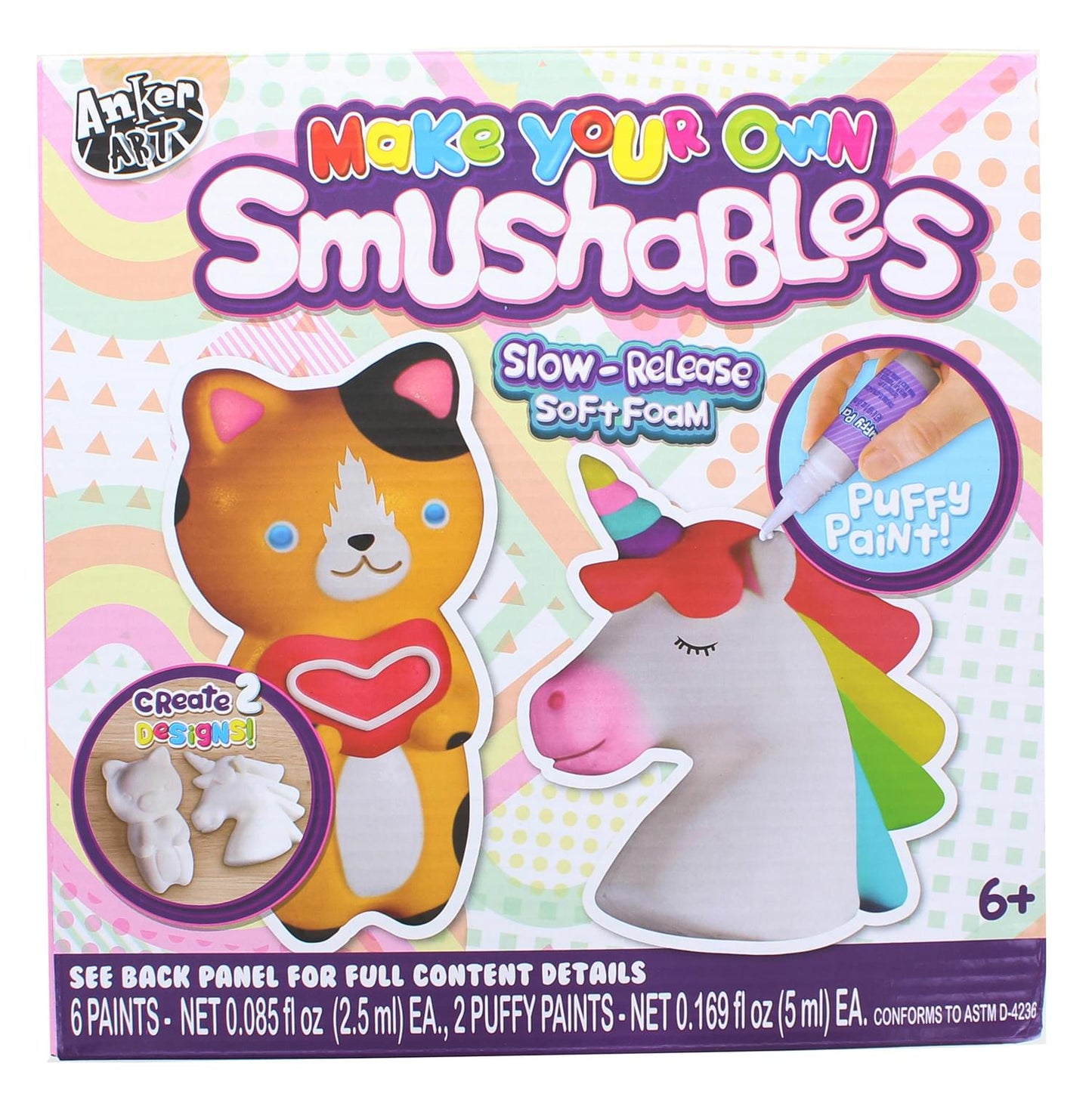Make Your Own Foam Smushables Activity Kit | Cat And Unicorn