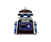 Aeromax Bump N Bots 3 Inch No Fall Wind-Up Robot | Blue