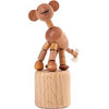 Alexander Taron 105-059 Dregeno Push Toy - Wobbly Monkey