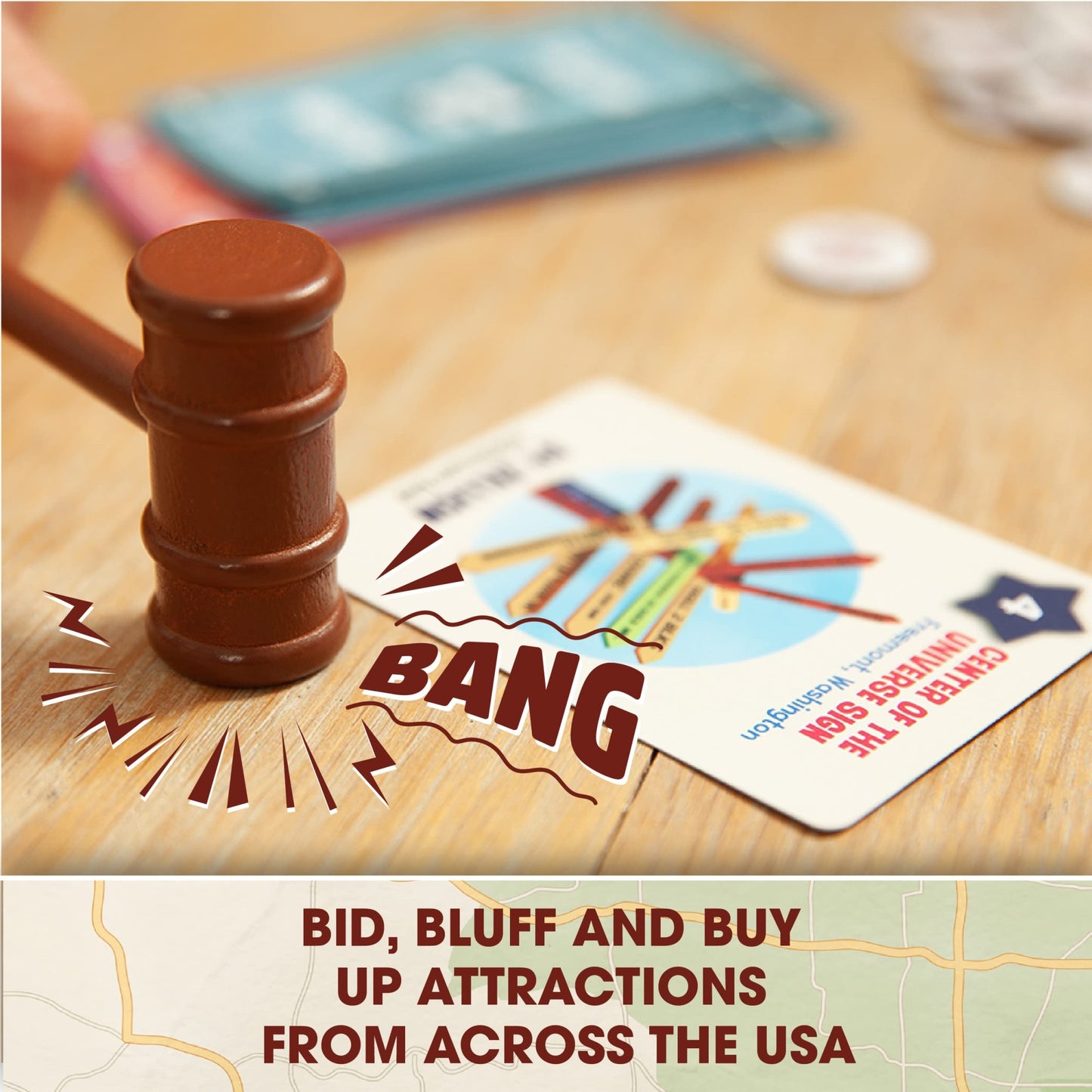 Zillionaires Road Trip Usa: Family Board Game For Kids And Adults, Board Games For Families, Best New Board Games, Great For 2 -