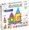 Tinamiri Supermag - House 55 - Magnetic Building Set, Educational construction fun, 55 piece set, Magnet Toys, 0663
