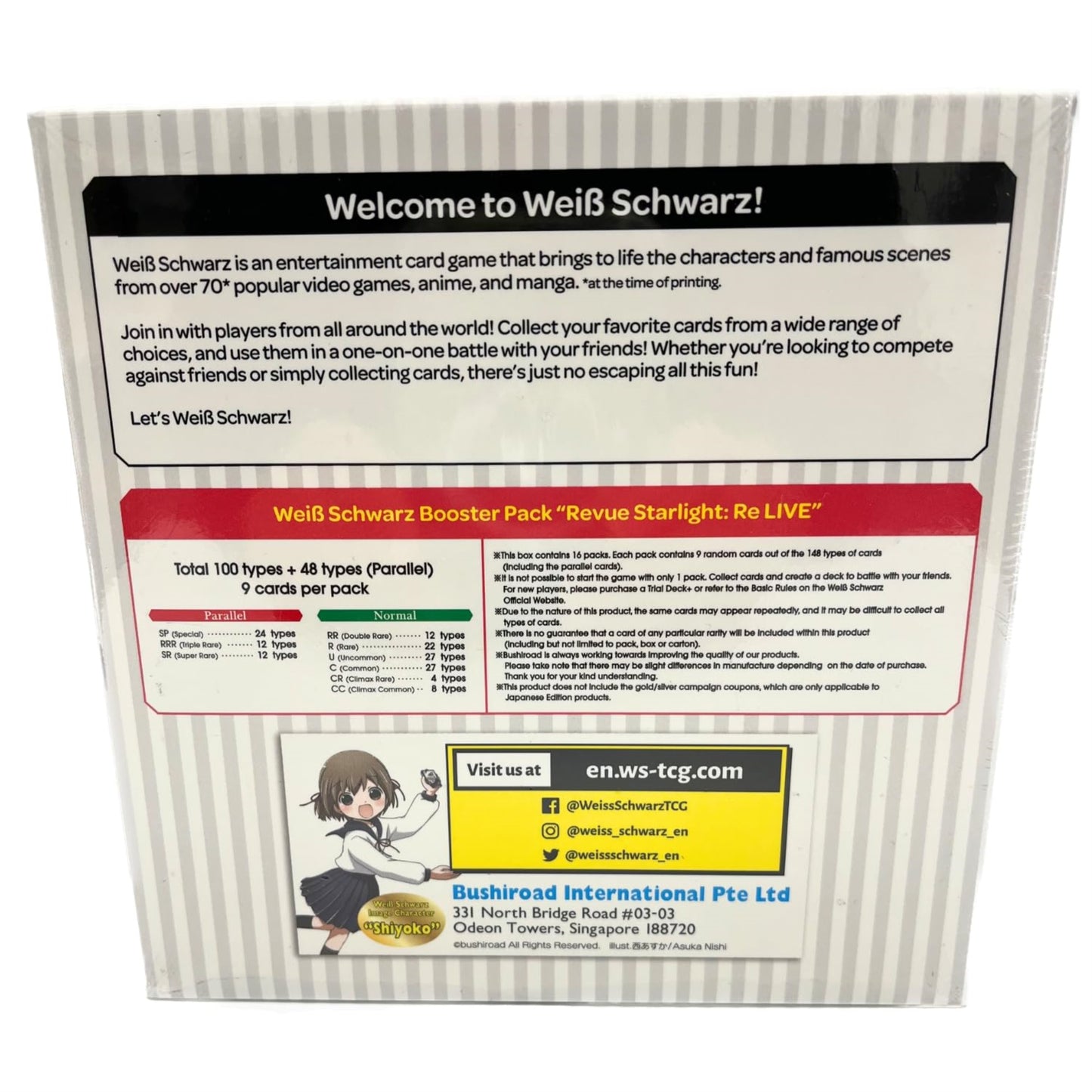 Weiss Schwarz: Revue Starlight: Re Live Booster Display