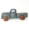 Montessori Educational Blue Wooden Pickup Truck for Toddlers 1โ3 | Eco-Friendly Maple Wood Toy | Made in the USA ๐บ๐ธ