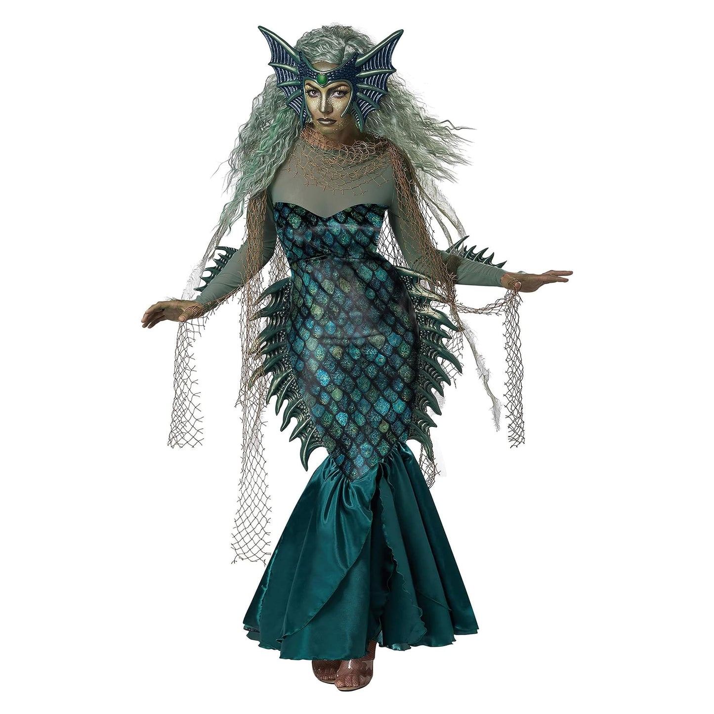 Dark Sea Siren Adult Womens Costume Medium
