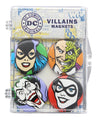 Dc Comics Villains Magnet 4-Pack