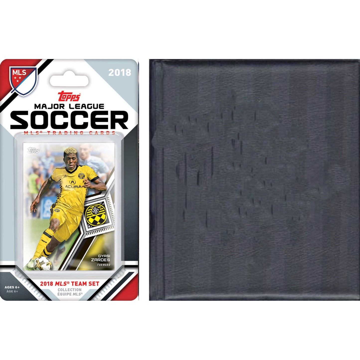 MLS Columbus Crew Licensed 2018 Topps Team Set and Storage Album