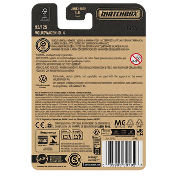 Matchbox Volkswagen ID. 4 | Matchbox Series 92/125