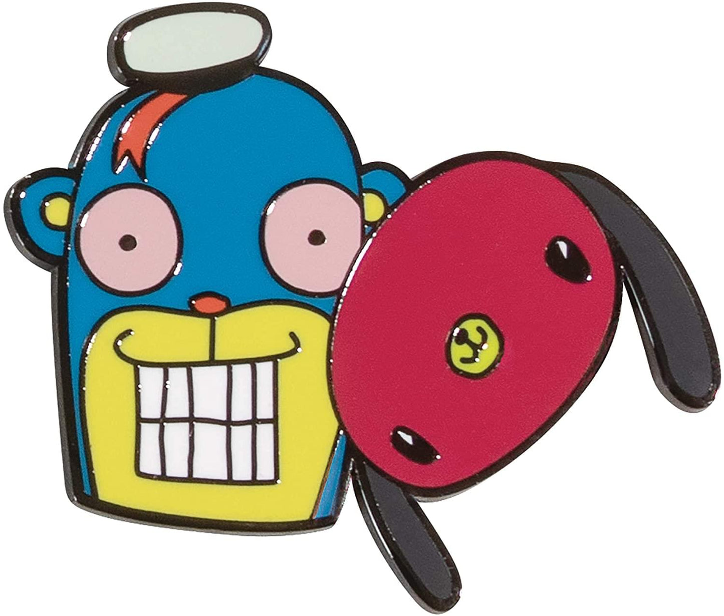 Umbrella Academy Hazel And Cha Cha 2.5 Inch Enamel Magnet