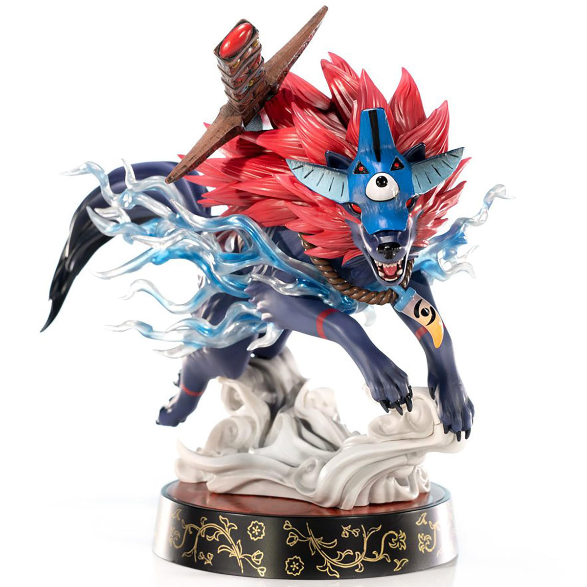 Okami Oki (Wolf Form) 9 Inch Pvc Statue | Standard Edition