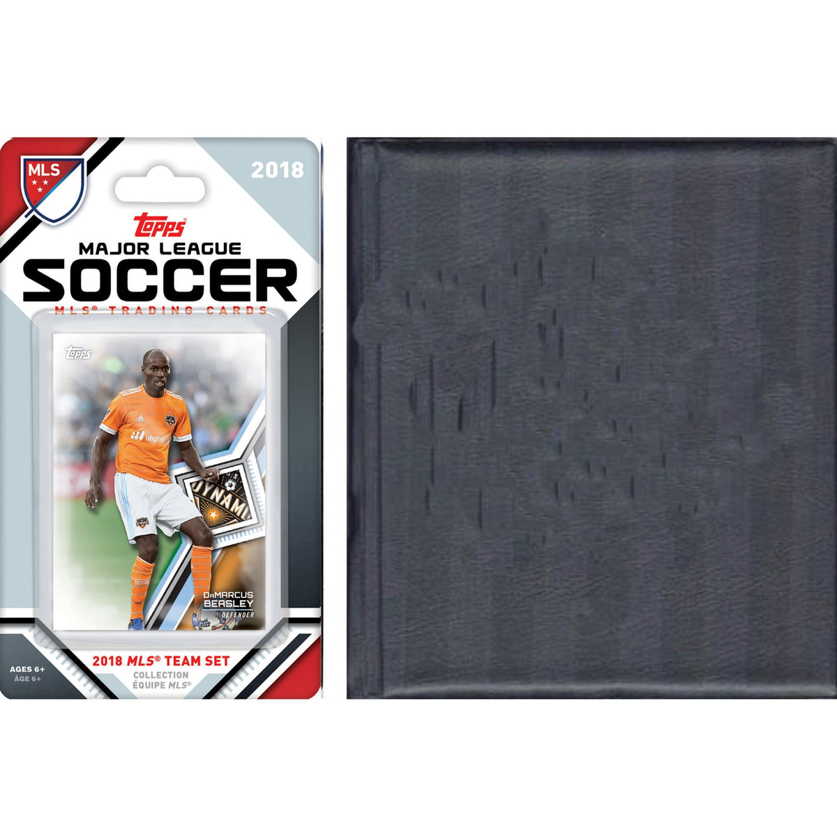 MLS Houston Dynamo Licensed 2018 Topps Team Set and Storage Album