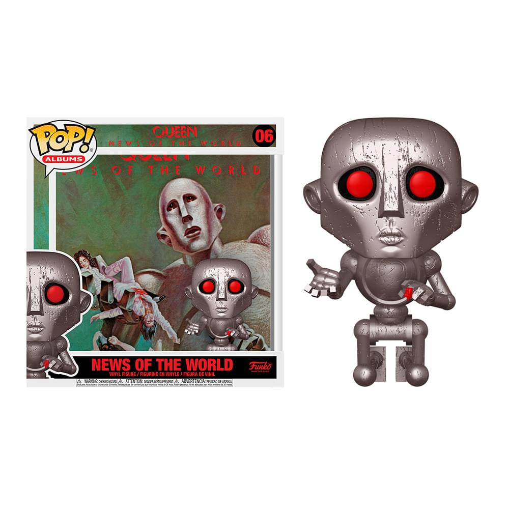 Queen Funko Pop Albums Vinyl Figure | News Of The World
