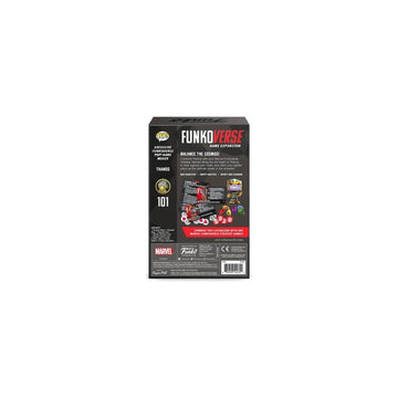 Funko Funkoverse Marvel 101 Thanos Light Strategy Board Game - Ages 10+, 2-4 Players, Collectible Vinyl Figure