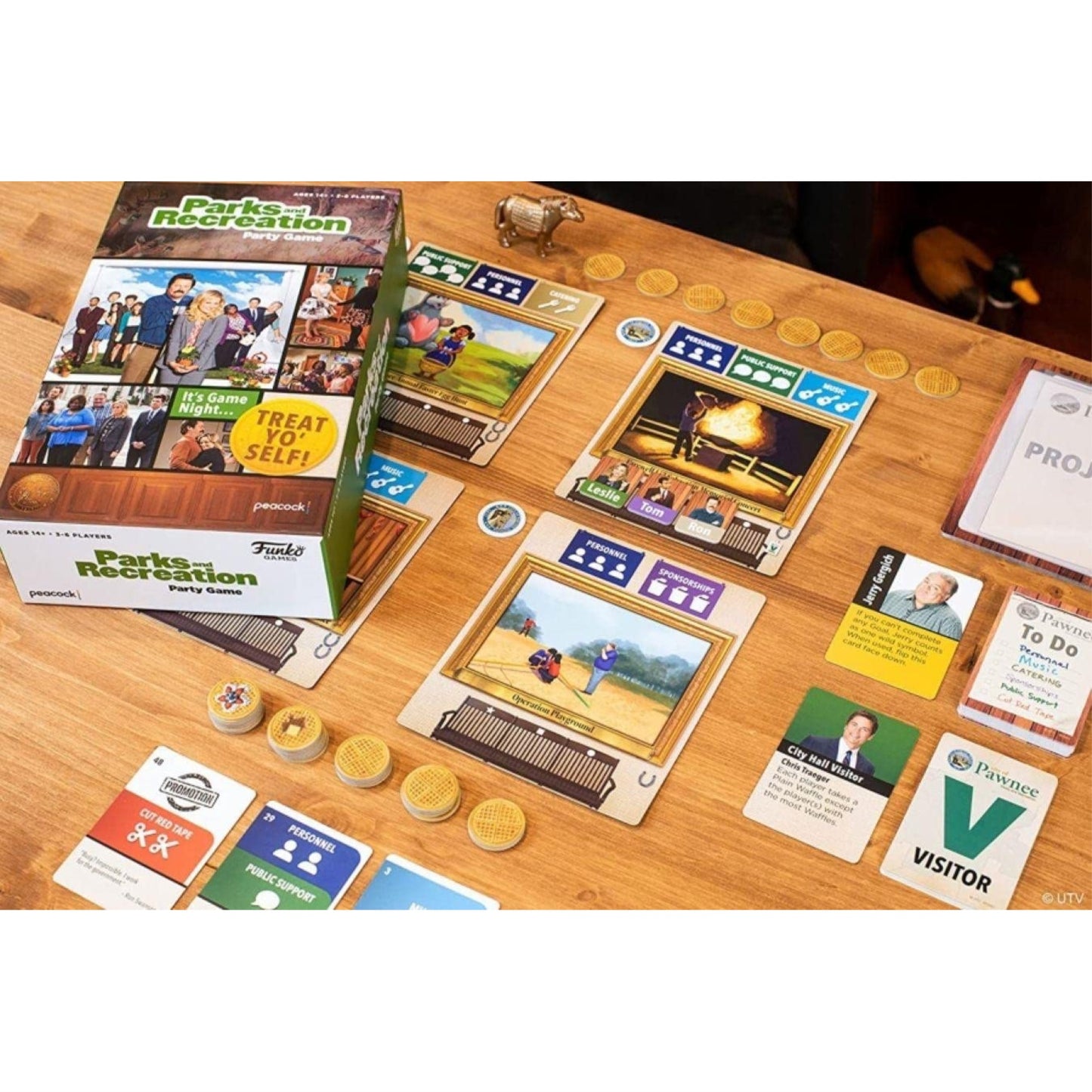 Funko Parks And Recreation Party Game,For Ages 14 Years