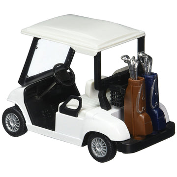 Kinsfun Golf Cart 4 Die Cast Metal Model Pullback Action Toy