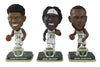 Foco Milwaukee Bucks 2021 Nba Finals Champions Mini Bobblehead 3-Pack Set Bobble Head