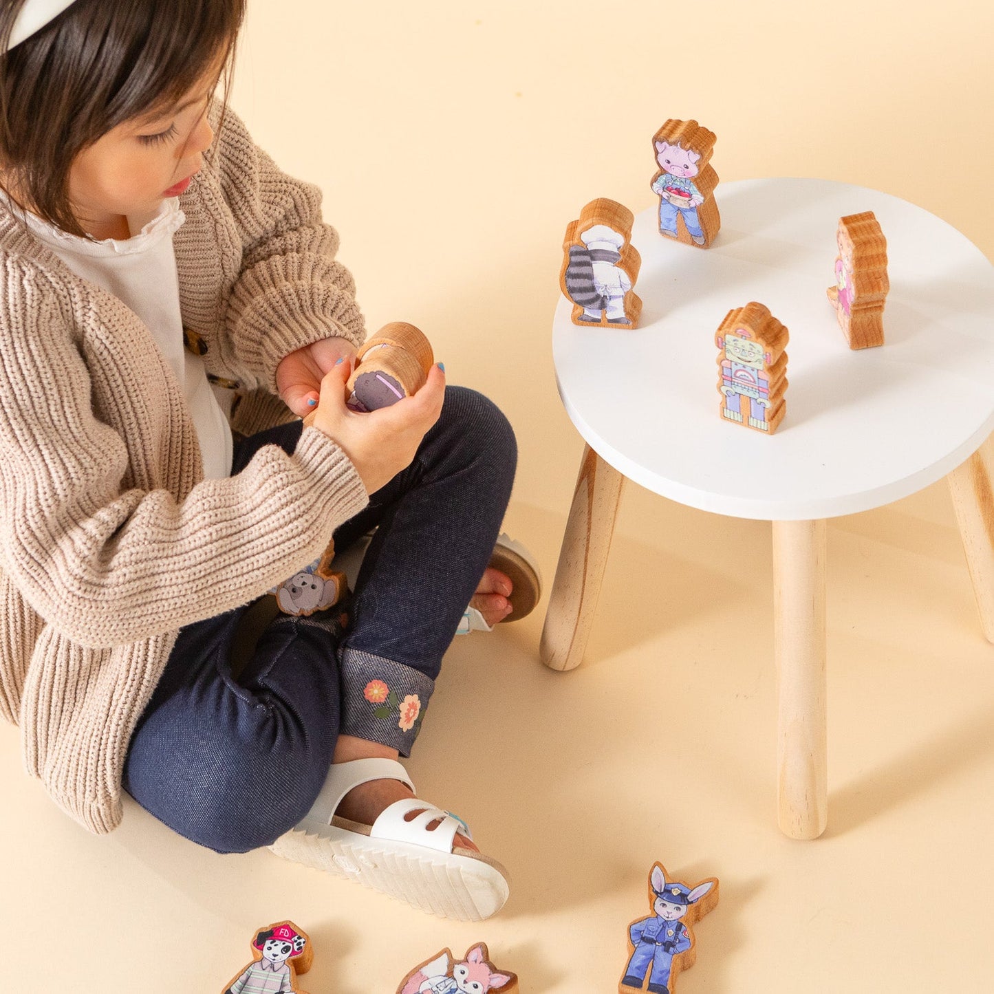 Finger Puppet Set | Solid Wood | Made in the USA ๐บ๐ธ