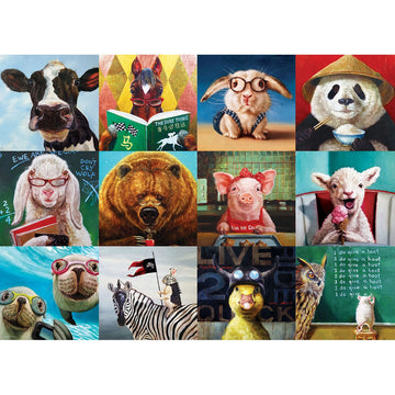 Funny Animals 1000 Piece Jigsaw Puzzle Eurographics