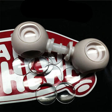 5 Pairs Blyth doll DIY Crafts Toy Glass Eye Chips Transparent 14mm Patch Eyechips Doll Eyeballs Accessories , not for ICY