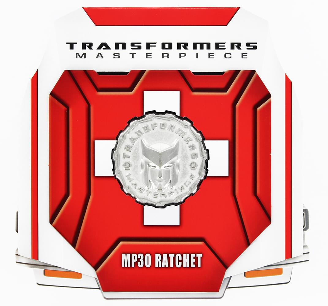 Transformers Masterpiece Mp30 Ratchet Collector'S Coin