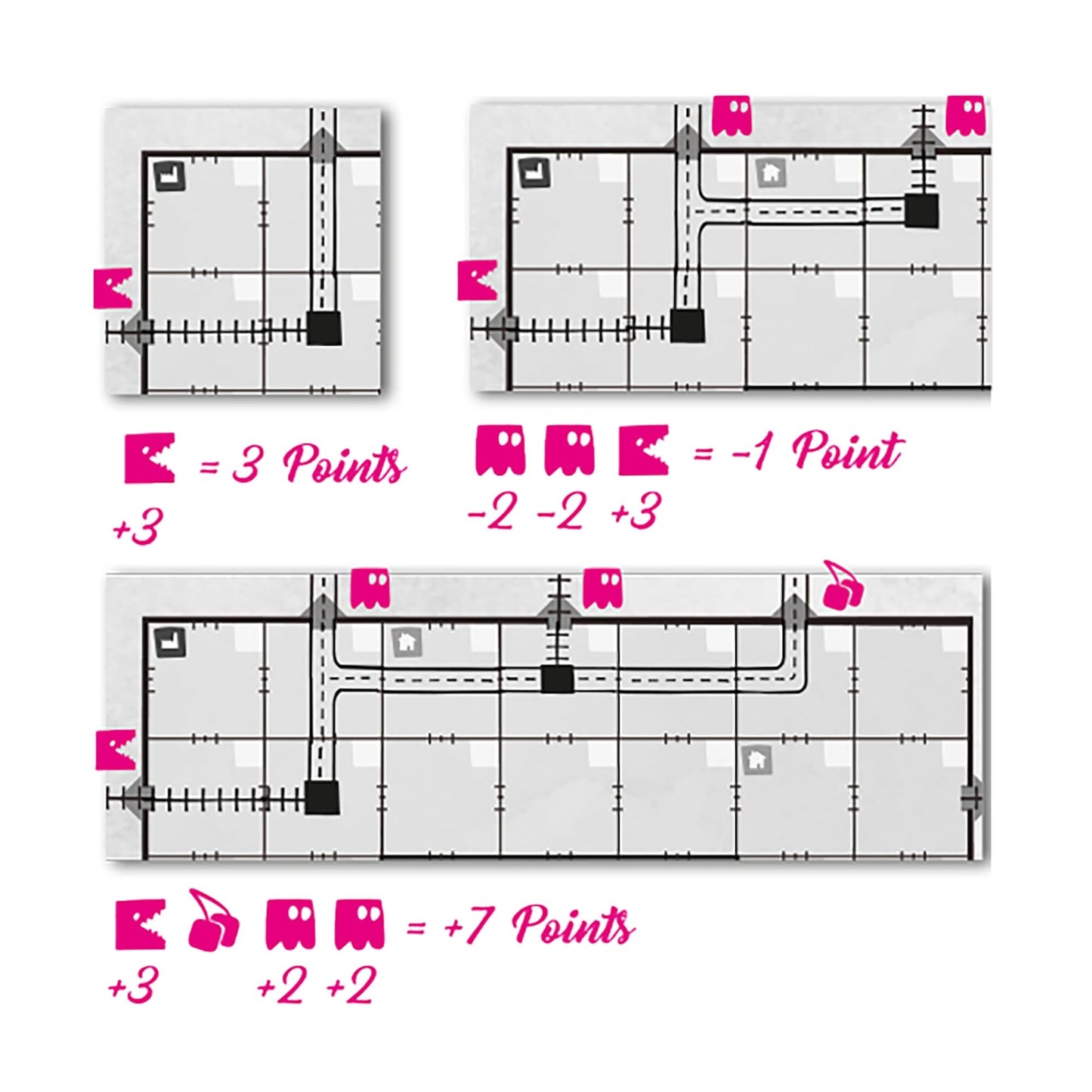 Horrible Guild: Railroad Ink Challenge: Arcade Expansion Pink, Expansions Can Be Added To Any Railroad Ink Or Railroad Ink Chall