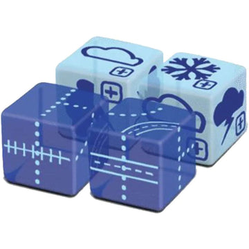Horrible Guild Railroad Ink Challenge Sky Blue Expansion - For 1-6 Players, Ages 8+, Plastic Component, Model LUMHG055