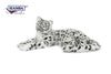 HANSA Snow Leopard Plush Toy - Laying, Multi-colored, 25" Model BH6999
