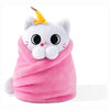 Purritos 7 Inch Plush Cat In Blanket Banana Split