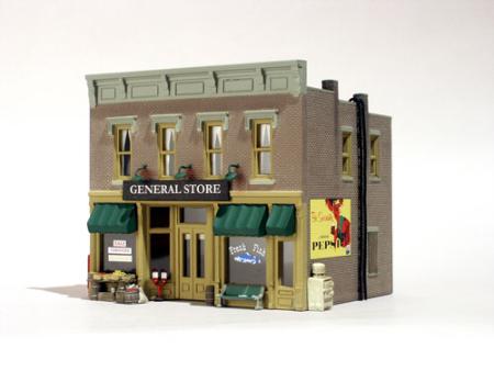 Woodland Scenics Woo5021 Built &Amp; Ready Lubeners General Store Ho
