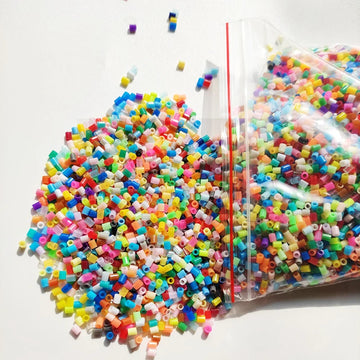 2.6mm Mini Hama Beads Fuse beads Set 1,0000pcs with Accessory Pegboard Puzzles Toy perler Toys for Children creative toys