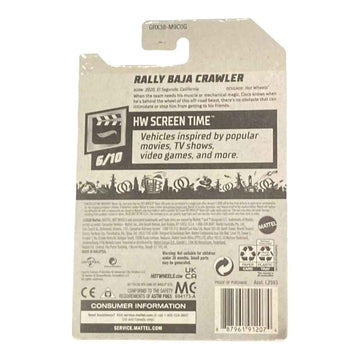 Hot Wheels Rally Baja Crawler - Fast & Furious Spy Racers - Screen Time Series