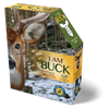 I Am Buck 550 Piece Head Shaped Jigsaw Puzzle Madd Capp
