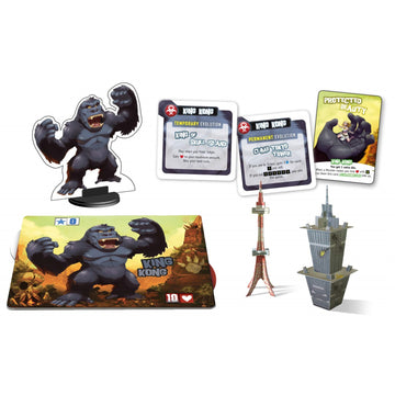 IELLO Monster Pack King Kong Expansion - Strategy Board Game for 2-6 Players, Ages 8+, Multicolour, Model IEL51421