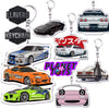 Iconic Rides Keychains