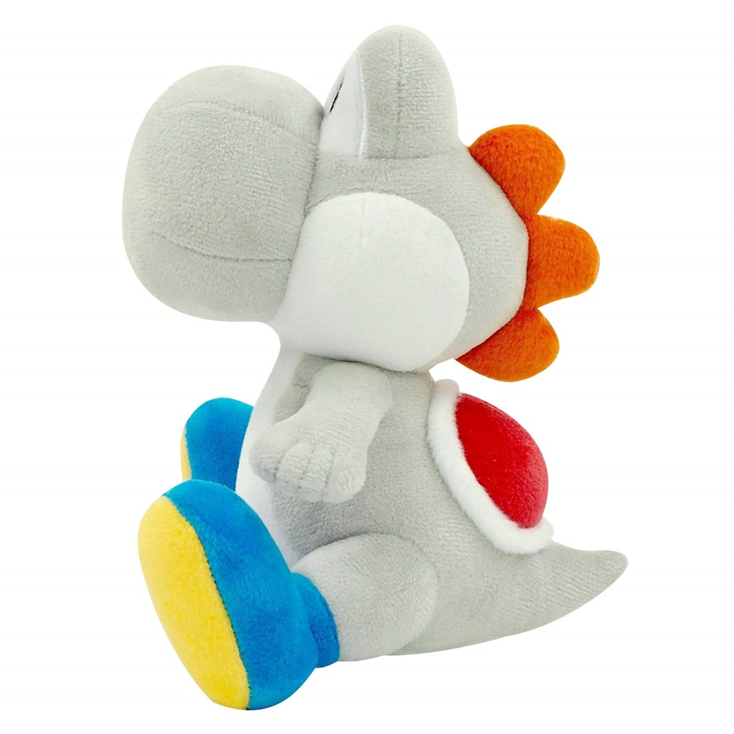 Little Buddy 7" White Yoshi Plush - Super Mario All Star Collection, Soft Plush Toy, Model 1393