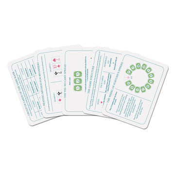 Dusserre Josephine Tarot Cards - Blue Cardstock Fortune Telling Deck (Model 10042443)