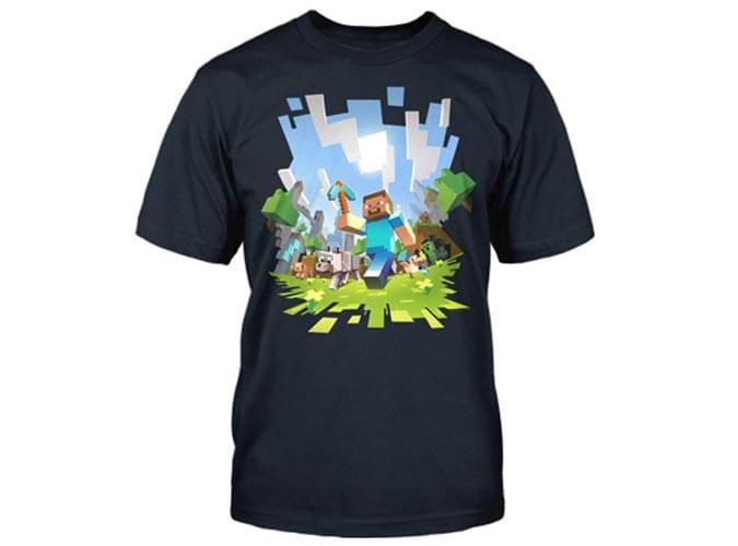 Minecraft Adventure Youth T-Shirt Youth Large