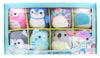 UiiWout Kelly Toy Squishmallows 5-Inch Mini Plush 8-Pack Set - White, Polyester, Model 1