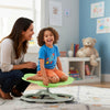 Kids Sensory Swivel Chair Cat Claw 360° Spinning Chair with Non-Slip Metal Base