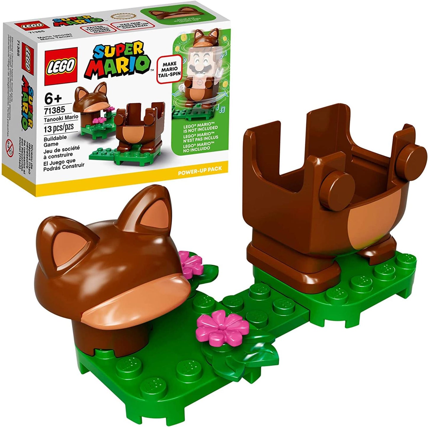 Lego Super Mario 71385 Tanooki Mario 13 Piece Power-Up Pack