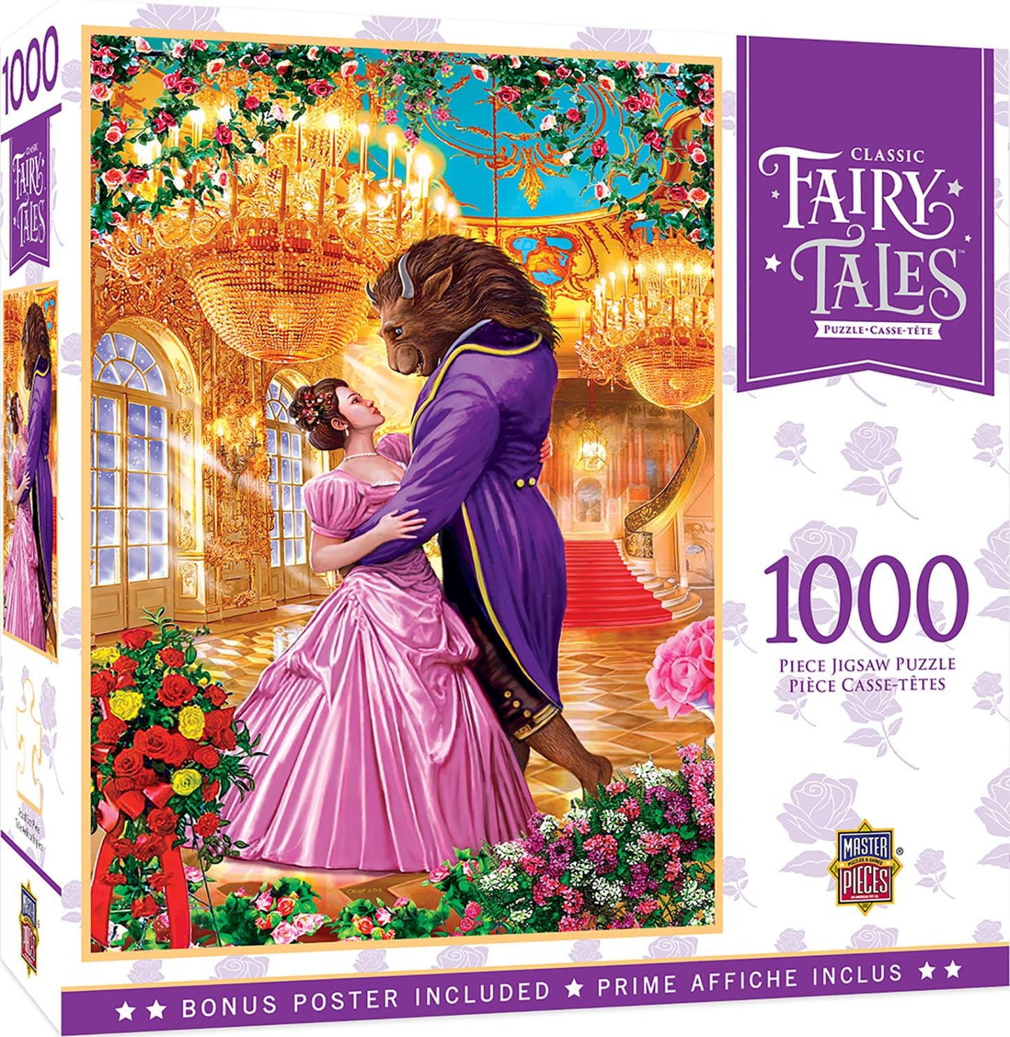 Beauty And The Beast 1000 Piece Jigsaw Puzzle