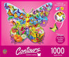 MasterPieces 1000 Piece Jigsaw Puzzle - Butterfly Surprise, Cardboard, 28.22"x 24.03", Model 72051, Ideal for Adults & Families